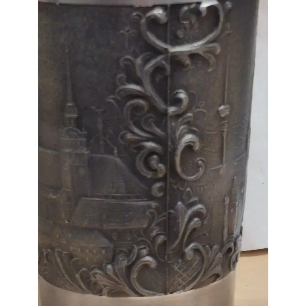 Vintage Zinn Becker Stuttgart German Pewter Munchen Munich Tumbler Wine Cup 5
